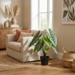 Alocasia Polly kunstplant – levensechte kamerplant