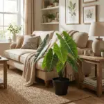 Alocasia Polly kunstplant – levensechte kamerplant