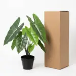 Alocasia Polly kunstplant – levensechte kamerplant