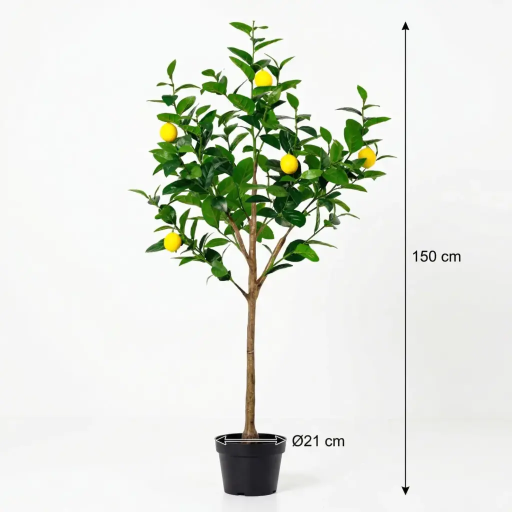Citroenboom kunstboom – decoratieve kunstplant
