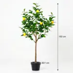 Citroenboom kunstboom – decoratieve kunstplant