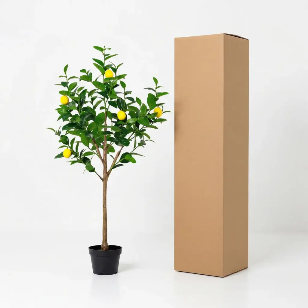Citroenboom kunstboom – decoratieve kunstplant
