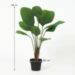 Licuala Grandis kunstplant voor binnen