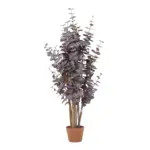 Eucalyptus purple kunstplant – paarse kunstkamerplant