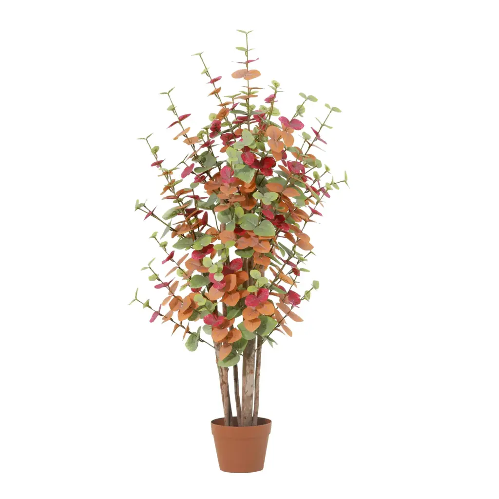 Eucalyptus colour kunstplant – kleurrijke kunstkamerplant