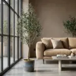 Kunst olijfboom in pot – realistische kunstplant — productfoto 2