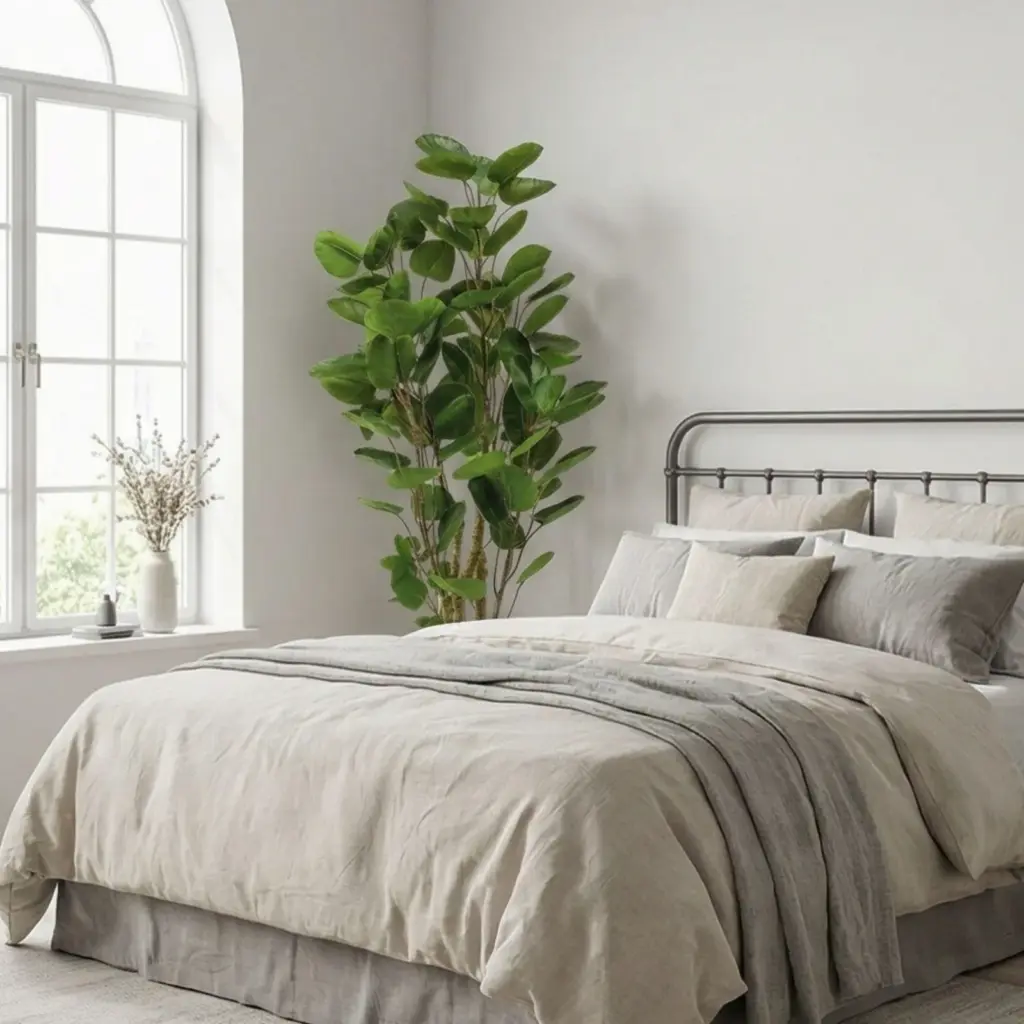 Polyscias kunstboom – sierlijke kamerplant — productfoto 3