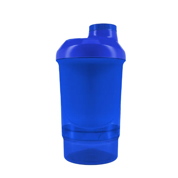 WAVE-NANO-SHAKER-donkerblauw-hidalgo-2 - Bidons & Shakers Shaker Nano+ 300ml, donkerblauw — productfoto 4