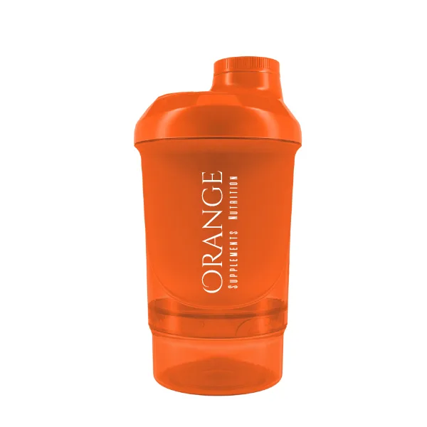 WAVE-NANO-SHAKER-oranje-hidalgo-3 - Bidons & Shakers Shaker Nano+ 300ml, oranje — productfoto 13