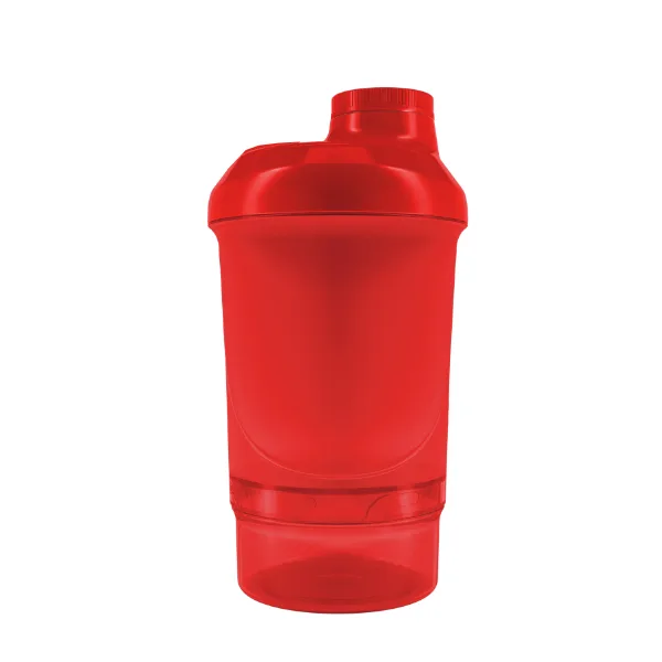 WAVE-NANO-SHAKER-rood-hidalgo-2 - Bidons & Shakers Shaker Nano+ 300ml, rood — productfoto 17