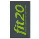Handdoek met All Over ingeweven 100x180cm — productfoto 2