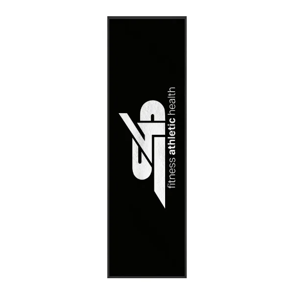 Handtuch mit Logo All-Over Webung 30x100cm 450g Baumwolle — Produktfoto 5