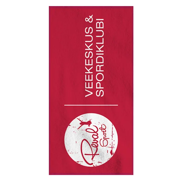 Handdoek met All Over ingeweven 70x140cm