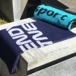 Handdoek met All Over ingeweven 70x180cm — productfoto 3