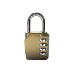 Custom Black Metal Padlock with Logo Printing — product photo 10