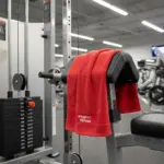 Handdoek Rood — productfoto 2