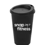 Website afbeelding - Snap Fitness Koffiebeker Zwart