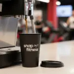 Koffiebeker Zwart — productfoto 2