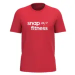Voorbeeld TT-K3025 - Snap Fitness Shirt Rood